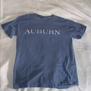 Blue Auburn tee